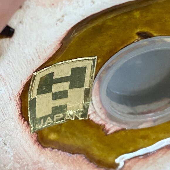 Vintage Rare Holt Howard HH Japan Green Glazed Tall Salt & Pepper Shakers - Picture 11 of 13